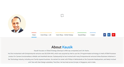 Desktop Screenshot of kausik-global.com